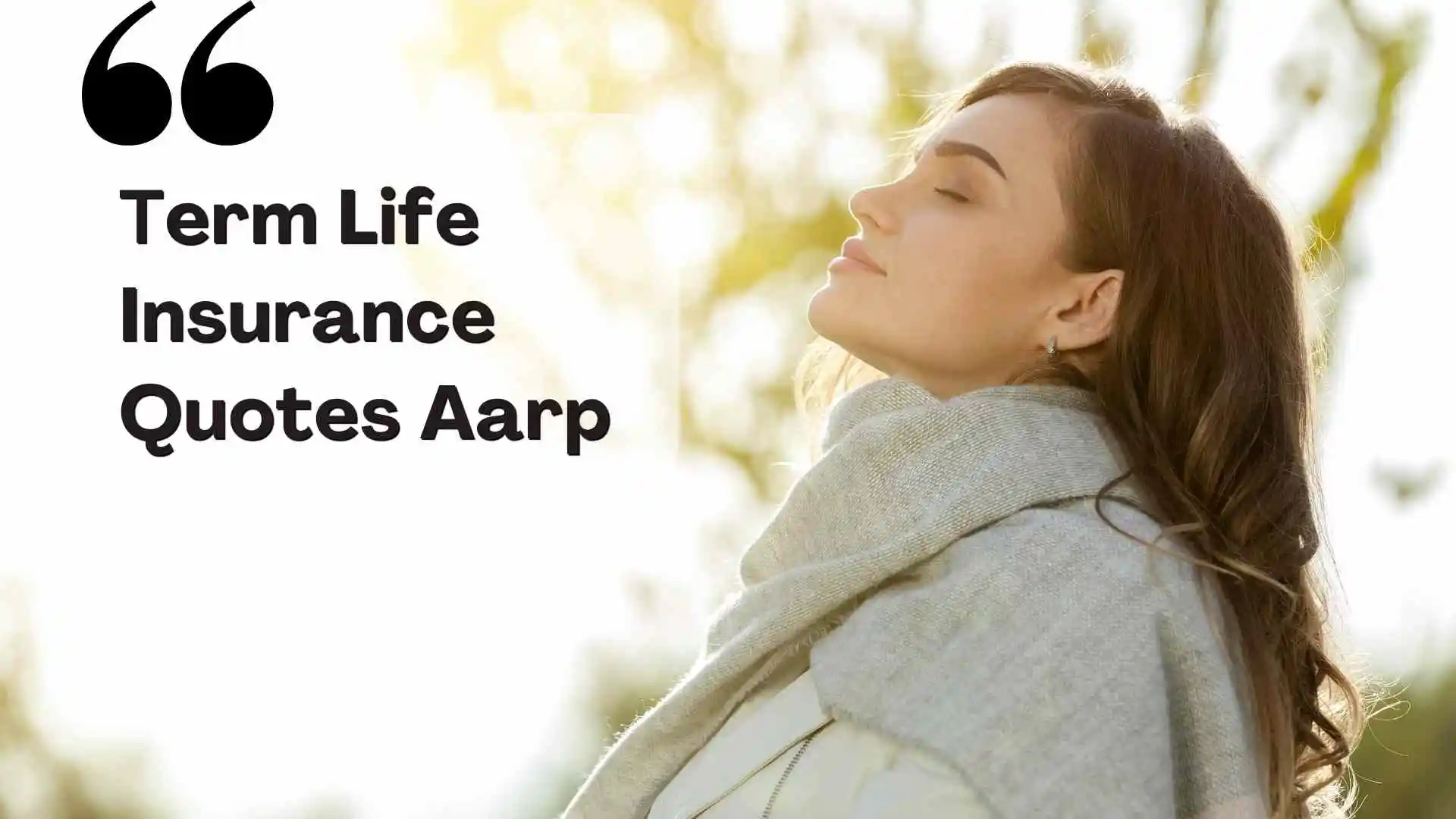 term life insurance quotes aarp
